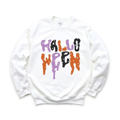 Simply Sage Market Women's Graphic Sweatshirt Dripping Halloween Stars