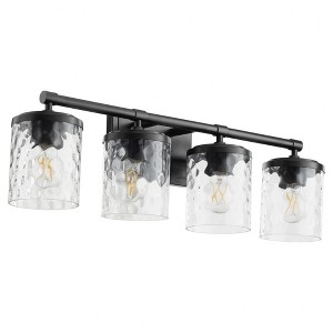 Quorum Lighting Starky 4 - Light Vanity in  Matte Black - 1 of 1
