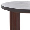 Basilio Accent Table - ACC3000B - Charcoal/Espresso - Safavieh - 3 of 4