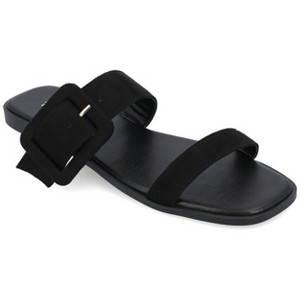 Journee Collection Womens Kerris Multi Strap Slip On Sandals - 1 of 4