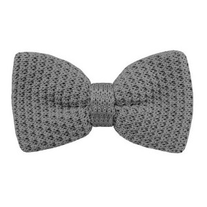Men's Solid Color Knit 2.75 W And 4.75 L Inch Pre-Tied adjustable Bow Ties - 1 of 3