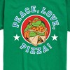 Boys' - Teenage Mutant Ninja Turtles - Peace Love Pizza Short Sleeve Graphic T-Shirt - 2 of 4