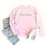 Simply Sage Market Women's Graphic Sweatshirt Embroidered Floral Grandma - 3 of 4