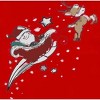 Mi Amore Gigi Holiday Santa and Reindeer Pajama Set - 3 of 4