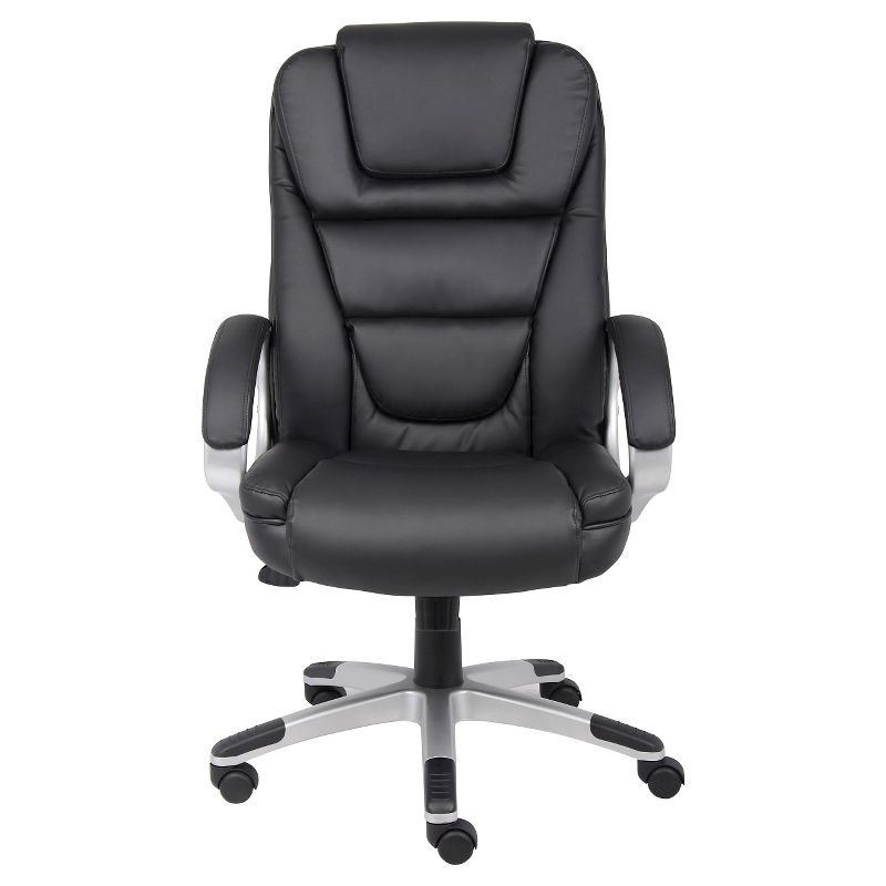 Executive Leatherplus Chair Black - Boss Office Products, 4 of 7
