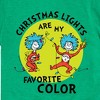 Boys' - The Cat in the Hat - Christmas Lights Are My Favorite Color Short Sleeve Graphic T-Shirt - 2 of 4