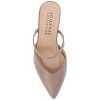 Journee Collection Women's Yvon Narrow Width SuperNatural Shades Pointed Toe Mule Pumps - 4 of 4