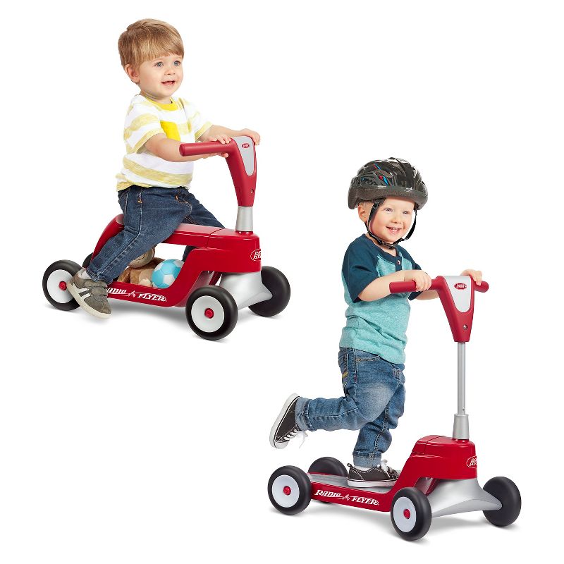 Radio Flyer Scoot 2 Scooter - Red, 3 of 16