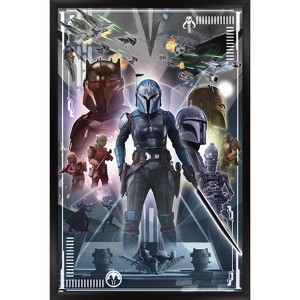 Trends International 24X36 Star Wars: The Mandalorian Season 3 - The Ballad of Bo-Katan Kryze Framed Wall Poster Prints - 1 of 4