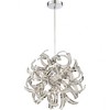 Quoizel Lighting Ribbons 5 - Light Pendant in  Polished Chrome - 4 of 4