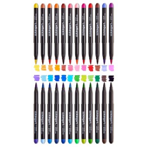 KINGART PRO Coloring Brush Pens 24 Colors - 1 of 4