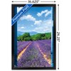 Trends International Lavender Field Framed Wall Poster Prints - 3 of 4
