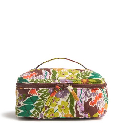 Vera Bradley Women's Outlet Cotton Essential Brush Up Cosmetic Case