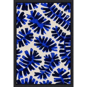 Amanti Art Modern Leaf Motif I by Baxter Mill Archive Canvas Wall Art Print Framed 16 x 23-in. - 1 of 4