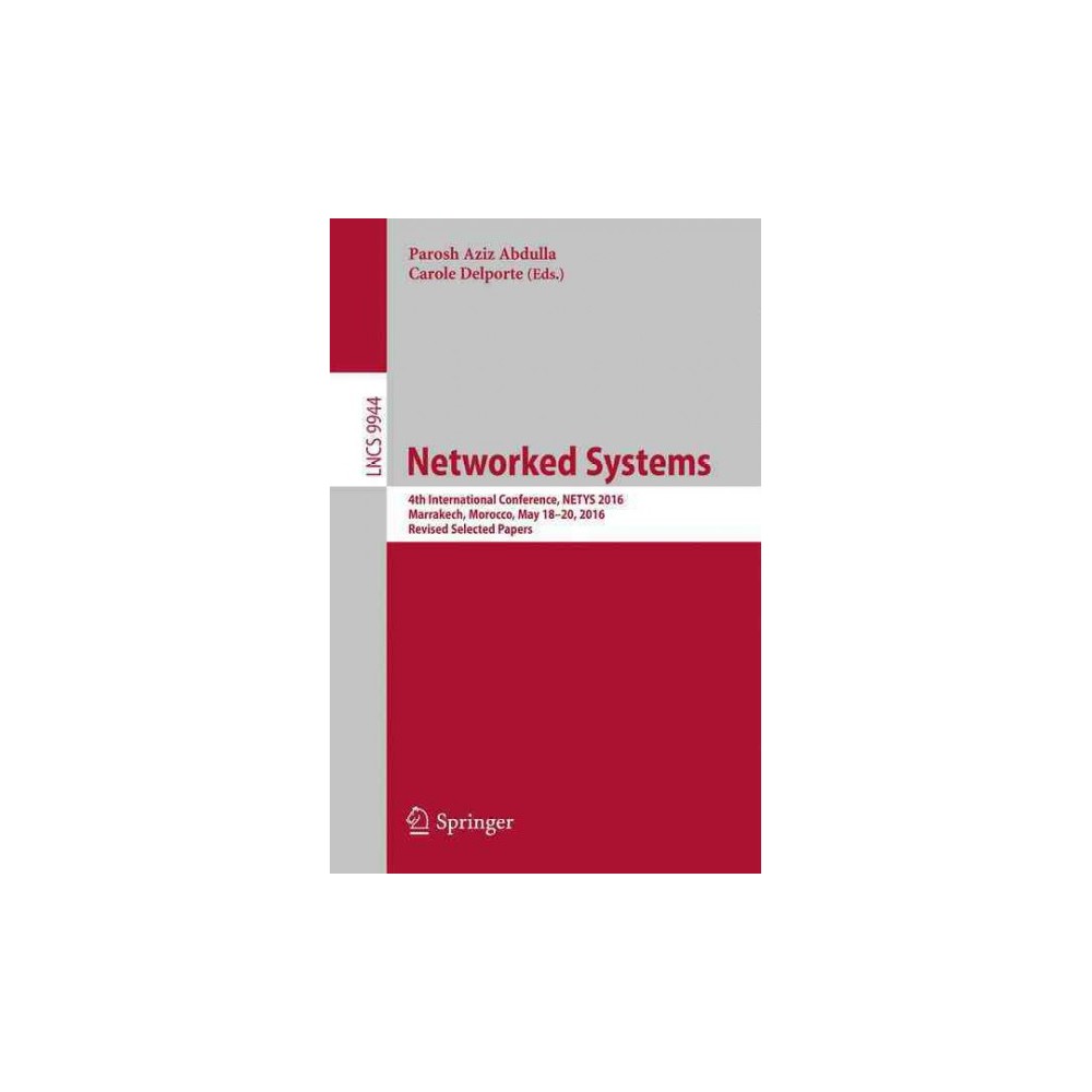 ISBN 9783319461397 product image for Networked Systems : 4th International Conference, Netys 2016, Marrakech, Morocco | upcitemdb.com