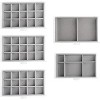 5-Drawer Acrylic Jewelry Organizer in Gray for Earrings and Accessories - 3 of 4