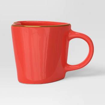 Threshold Quality & Design Stoneware Bamboo Coffee Cup Mug Brown