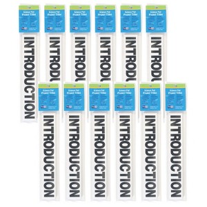 Flipside Products Science Fair Project Titles, Black, 13 Per Pack, 12 packs - 1 of 2