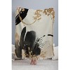 Sheila Wenzel-Ganny Black Ink Abstract 56"x46" Woven Throw Blanket - Deny Designs - 3 of 4