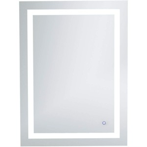 Elegant Decor Helios 36" x 27" Hardwired LED Bathroom Mirror with Touch Sensor - 1 of 4