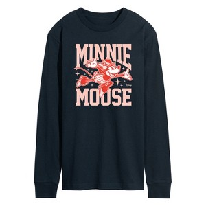 Men's - Disney - Minnie Arms Up Long Sleeve Graphic T-Shirt - 1 of 4