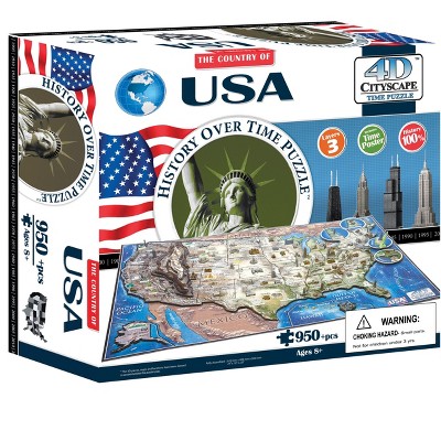 4D CITYSCAPE INC. USA Puzzle