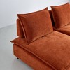 NicBex Chenille Accent Chair,Upholstered Living Room Chairs with Moveable Backrest Pillow,Modern Armless Chair,Accent Chairs for Living Room - 2 of 4