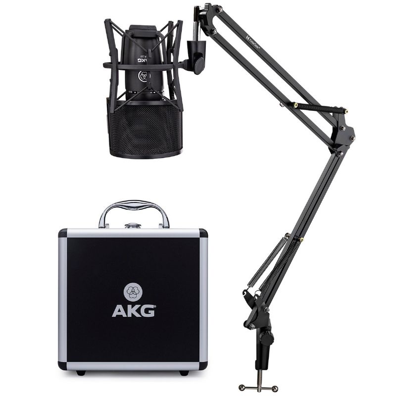 AKG P220 High-Performance Condenser Microphone Bundle with Accessory, 3 of 4