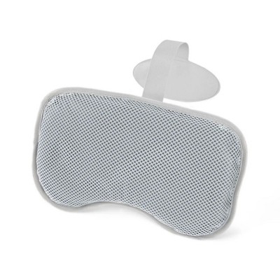 Bestway SaluSpa Padded Headrest Pillows with Adjustable Strap to Adjust Height, Washable Mesh Cover, Compatible with SaluSpa Hot Tubs, Gray, 2 Pack
