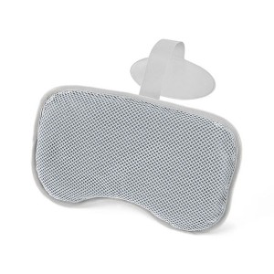 Bestway SaluSpa Padded Headrest Pillows with Adjustable Strap to Adjust Height, Washable Mesh Cover, Compatible with SaluSpa Hot Tubs, Gray, (2 Pack) - 1 of 4