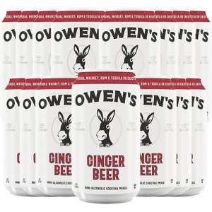 Owen’s Craft Mixers | Ginger Beer | Handcrafted in the USA with Premium Ingredients | Vegan & Gluten-Free Soda Mocktail and Cocktail Mixer - 1 of 3