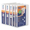 Stride QuickFit Round-Ring View Binder 1" Capacity White 88010 - 3 of 4