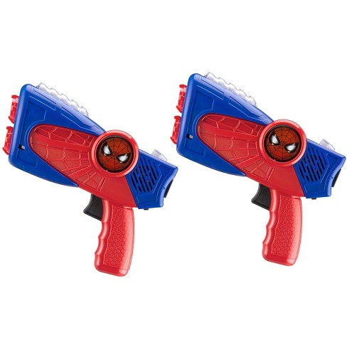 eKids Spiderman Laser Tag Toys for Kids, Indoor and Outdoor Toys for Fans  of Spiderman Toys – Red (SM-174.UEEV0)