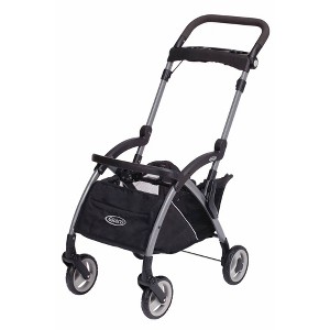 Graco SnugRider Elite Infant Car Seat Frame Stroller - Black - 1 of 3