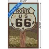 Trends International Lantern Press - Flagstaff, Arizona, Route 66 Framed Wall Poster Prints - 3 of 4