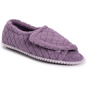 MUK LUKS Women's MaryLou Micro Chenille Slide Slipper - 1 of 4