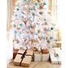 Treetopia Winter White 6-Foot-Tall Artificial Full Bodied Unlit Christmas Tree Colorful Holiday Decoration with Premium White Stand and Easy Assembly - 2 of 4