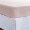 Light  Linen King Fitted Sheet - 2 of 4