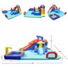 VisioGear Inflatable Water Parks, Inflatable Slide Water Park with Climbing Wall, Backyard Water Park with Splash Pool, Multicolored, 227"*205"*97" - 2 of 4