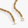 Alex and Ani Large Rope Chain Toggle Necklace - Silver - 3 of 4