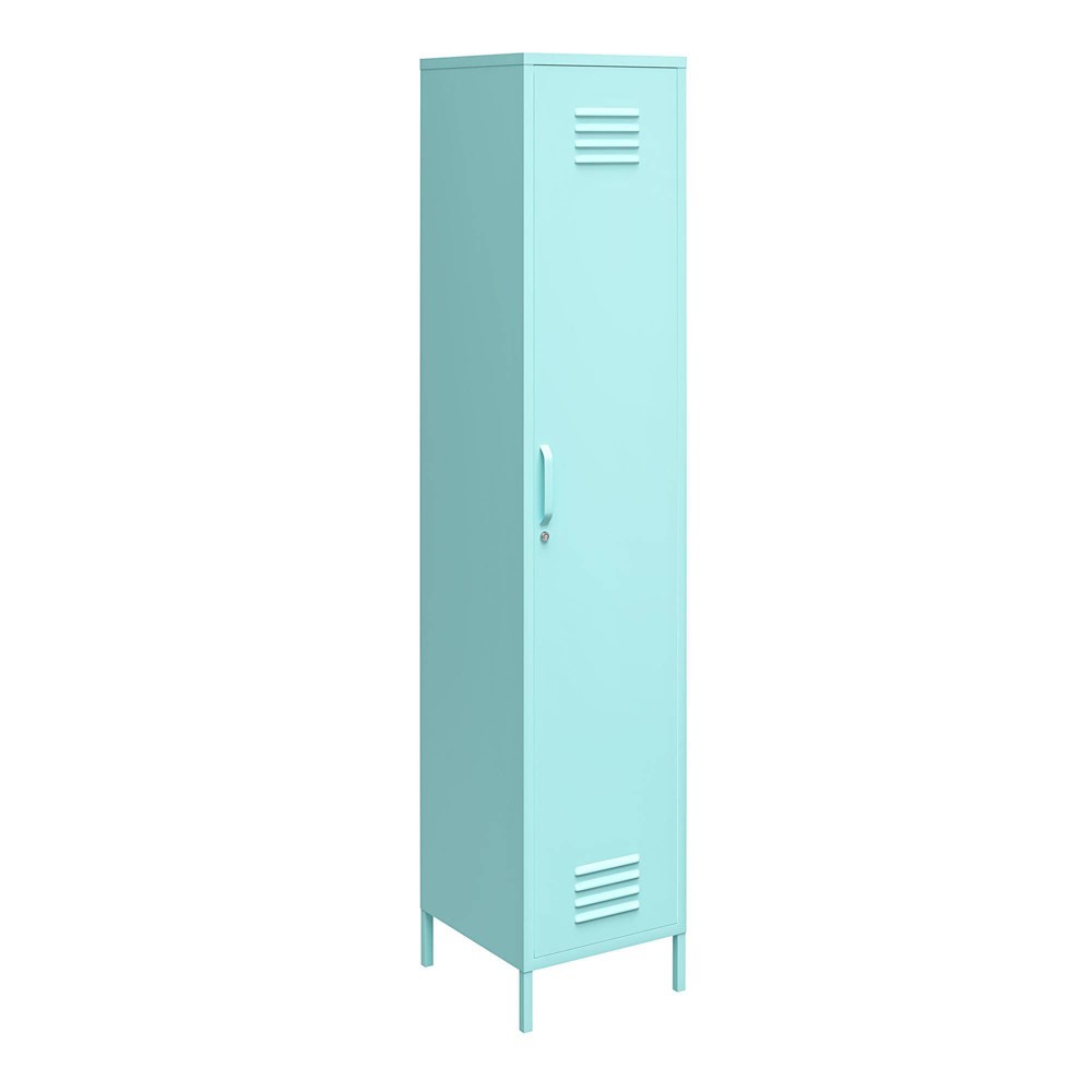 Cache Single Metal Locker Storage Cabinet Mint - Novogratz
