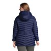 Lands' End Women's Outerwear Wanderweight Ultralight Packable Hooded Long Down Jacket - 2 of 4