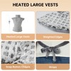 4 Massaging Heating Pad for Back Pain Relief, Neck and Shoulders Electric Heating Pads with Auto Shut Off - 4 of 4