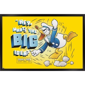 Trends International Disney Donald Duck - Big Idea Framed Wall Poster Prints - 1 of 4
