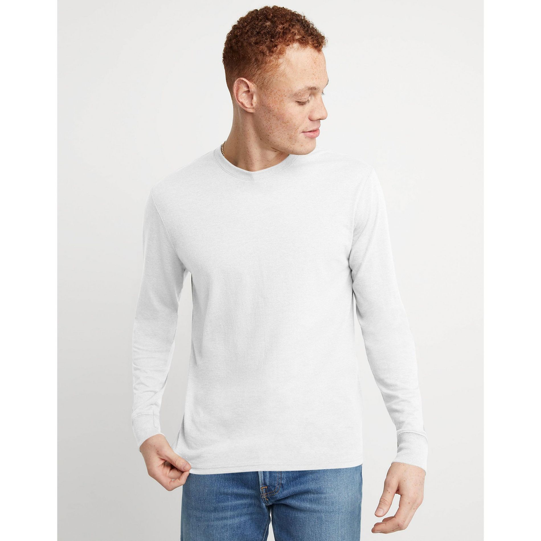 Hanes Originals Men's Long Sleeve Tri-Blend T-Shirt