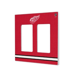 NHL Eastern Conference Teams Stripe Hidden-Screw Light Switch Plate for Double Rocker - 1 of 4