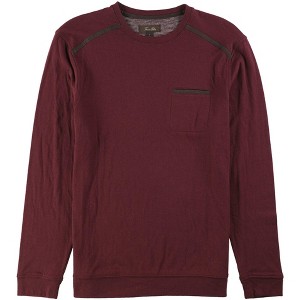 Tasso Elba Mens Faux-Suede Trim Basic T-Shirt - 1 of 1