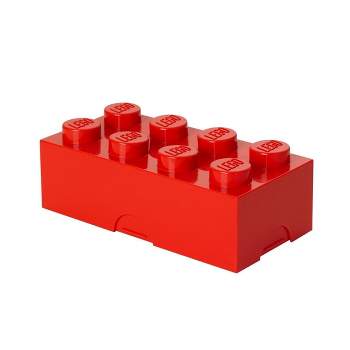 Room Copenhagen LEGO Lunch Box, Bright Red