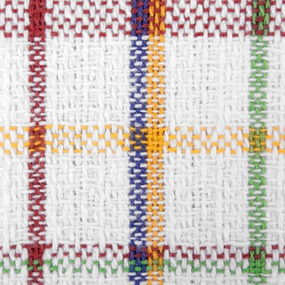Multicolor Cotton Plaid Kitchen Towel Set
