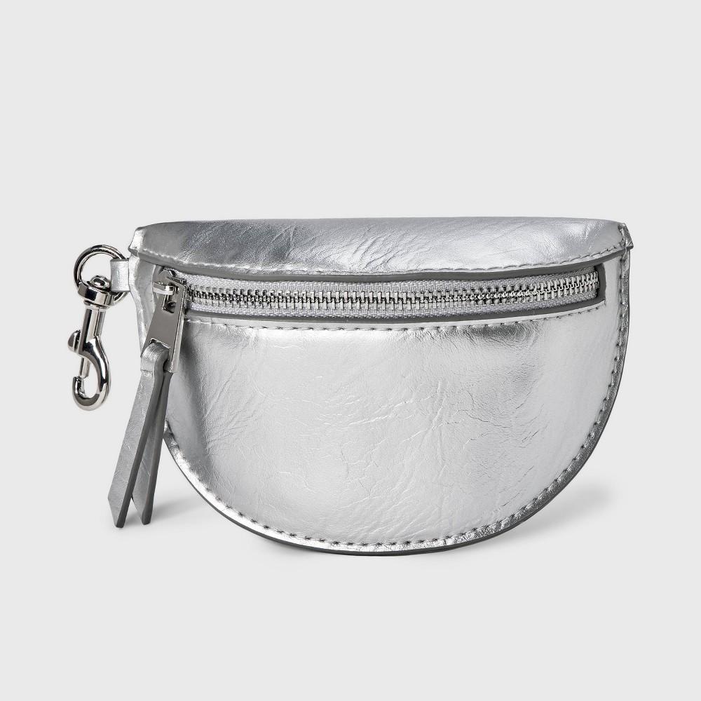 Photos - Travel Accessory Belt Bag Clip On Pouch - Universal Thread™ Silver